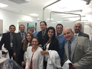 AEGD Residents at Orange Blossom Community Health Center with their Clinical Site Directors Drs. Juan C. Pinzon , Dr. Anthony Lee and AEGD program Director Dr. Bertram I. Moldauer
